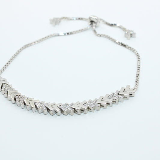 Brățară din Argint Reglabila Cu Sageti