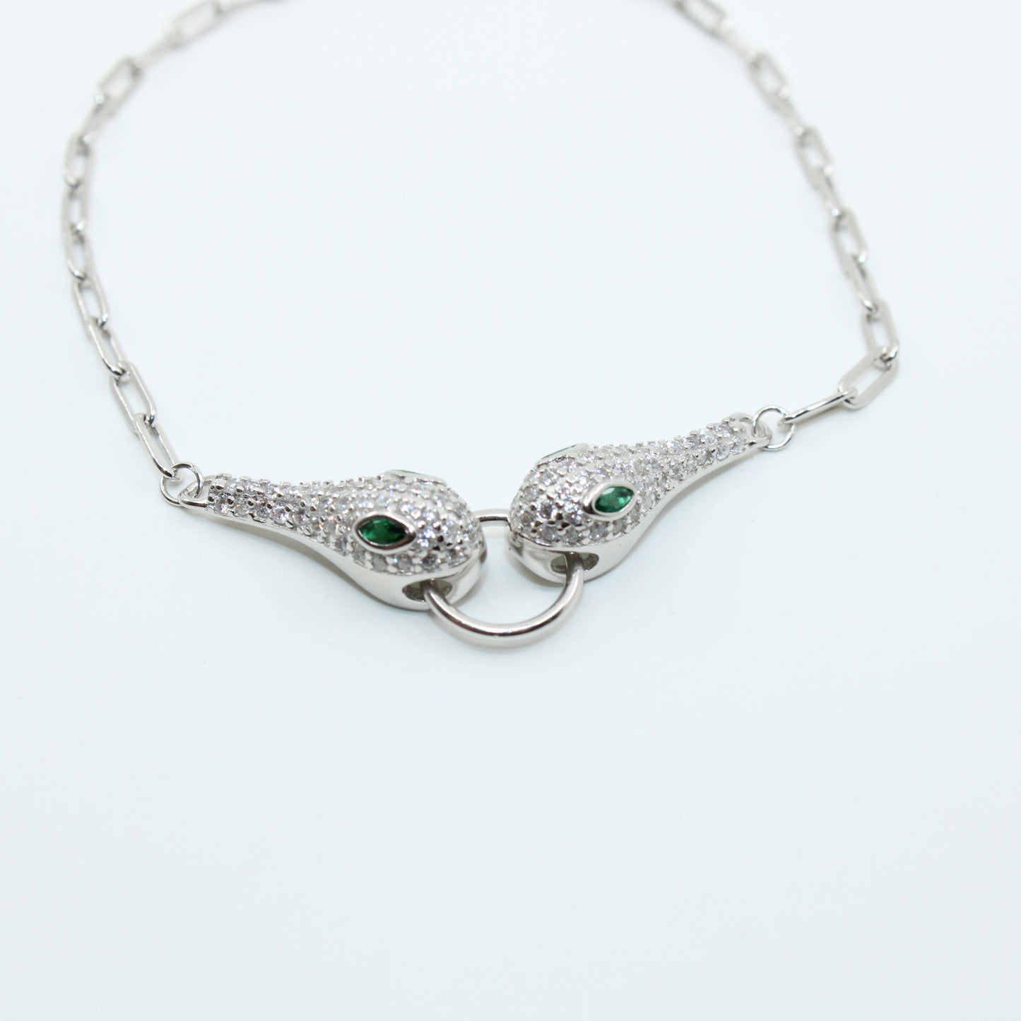 Brățară din Argint Reglabila Cu Sarpe