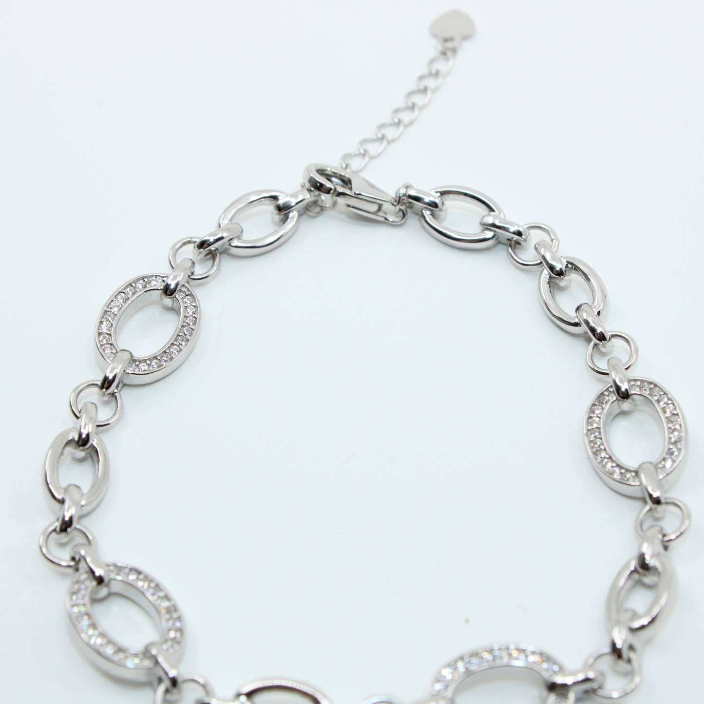 Brățară din Argint Reglabila Zale Mixte