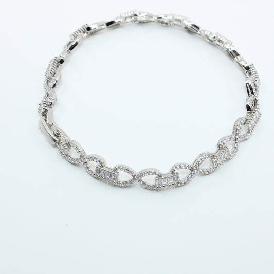 Brățară din Argint Tenis Infinit