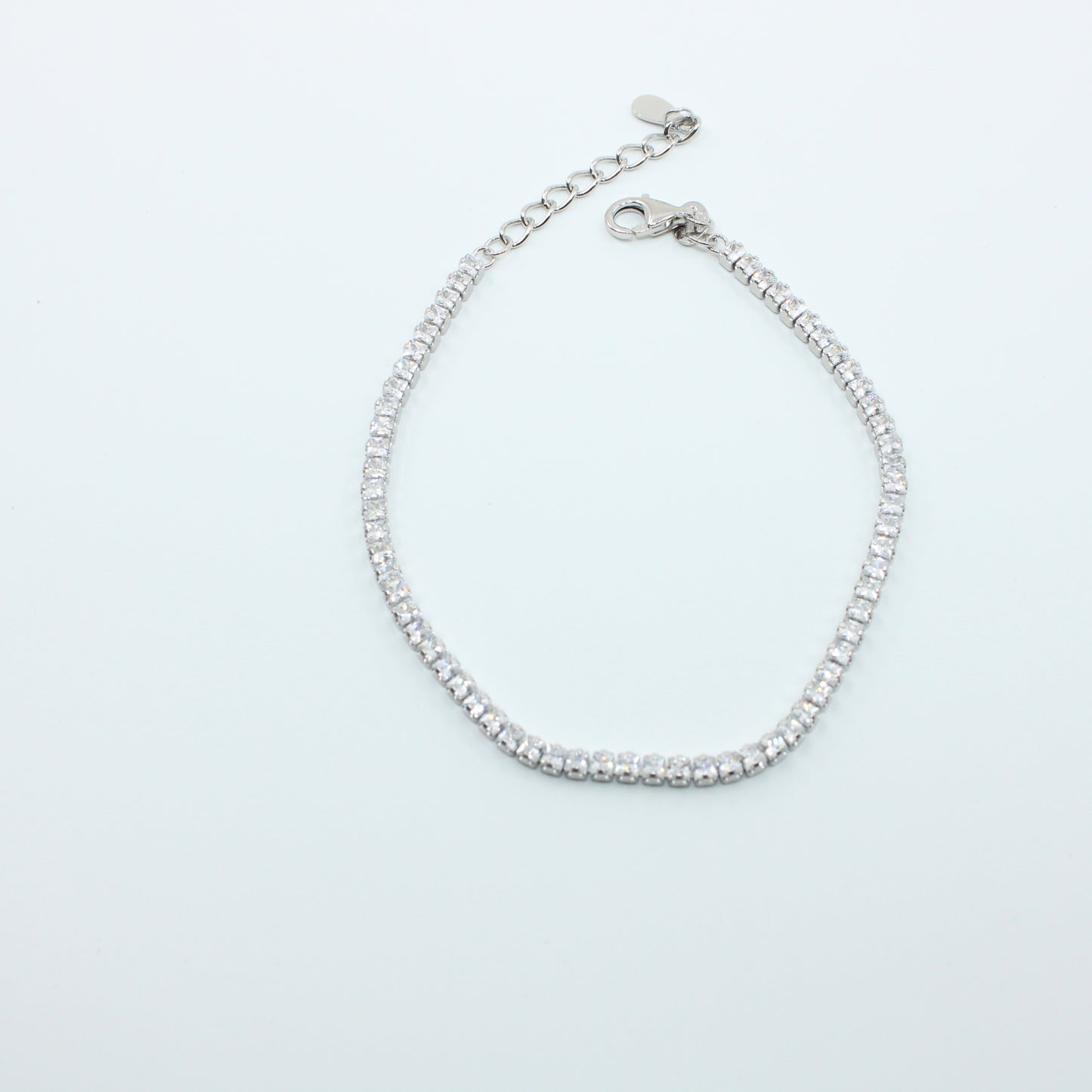 Brățară din Argint Tennis Fina Cu Cristale