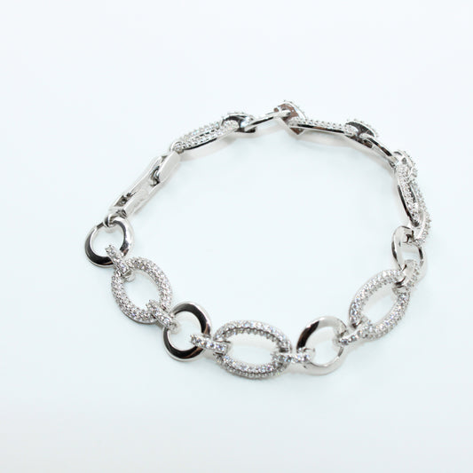 Brățară din Argint In Zale Mixte