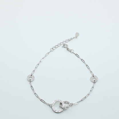 Brățară din Argint Reglabila Cu Cerculete