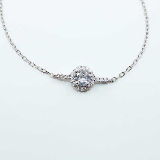 Brățară din Argint Reglabila Cu Cristal