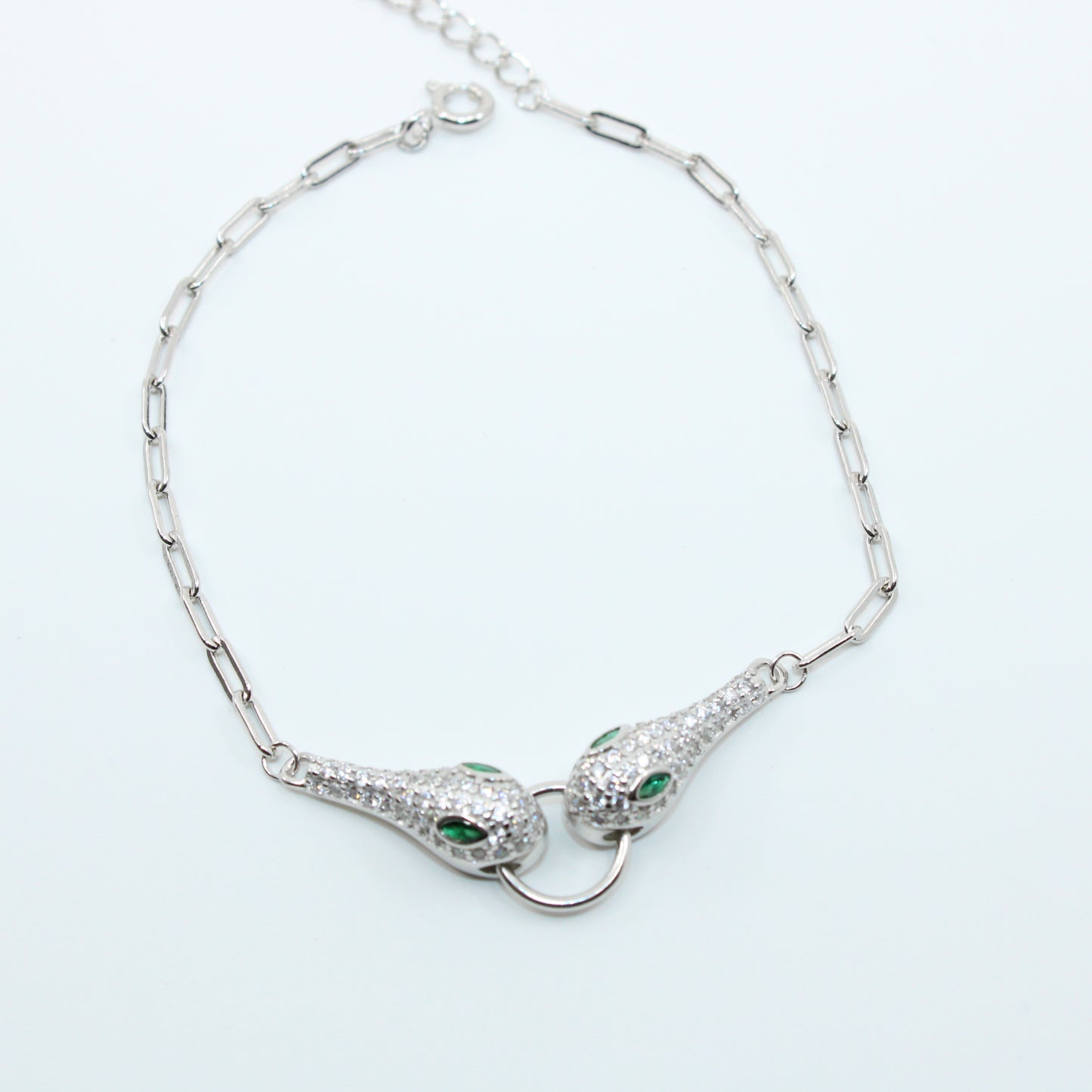 Brățară din Argint Reglabila Cu Sarpe