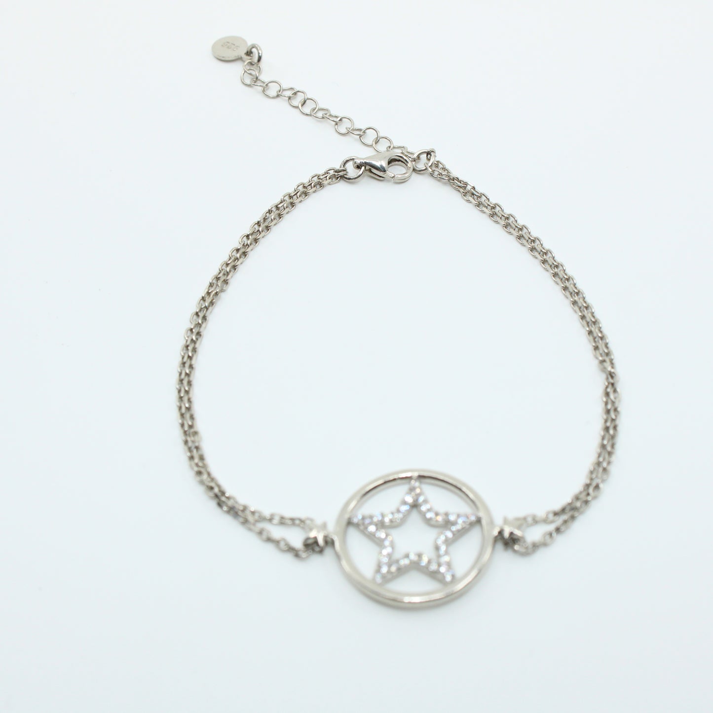 Brățară din Argint Reglabila Cu Stea