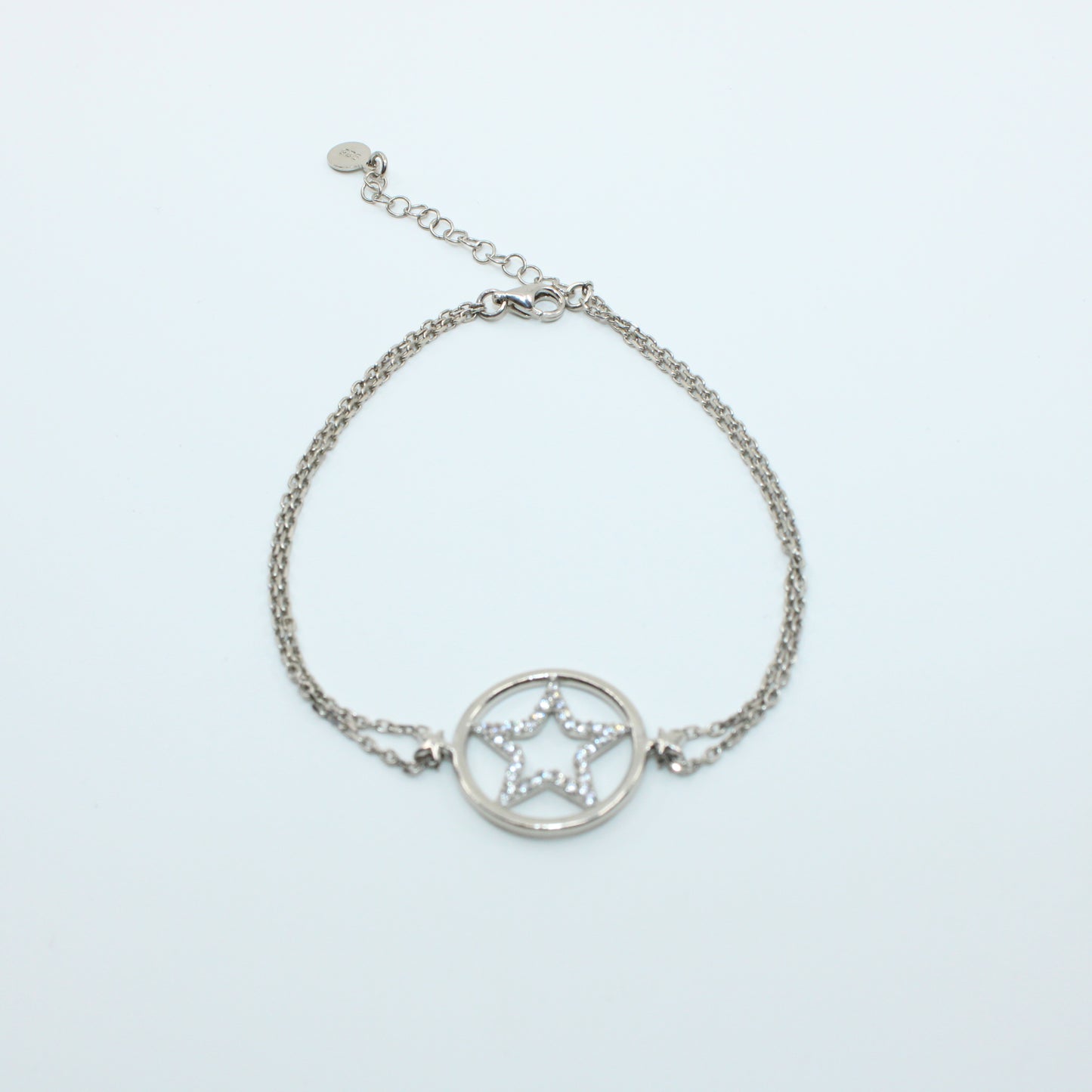 Brățară din Argint Reglabila Cu Stea