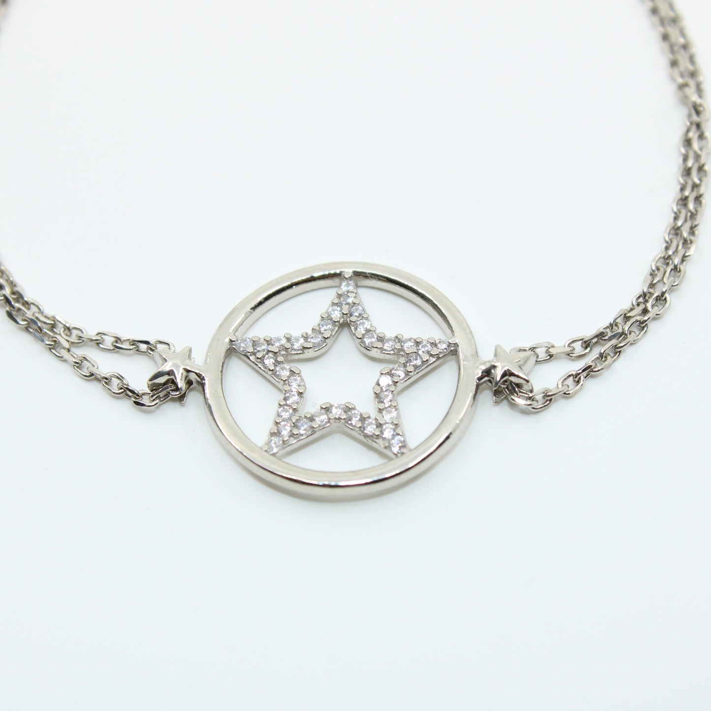 Brățară din Argint Reglabila Cu Stea