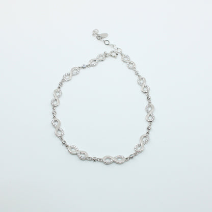 Brățară din Argint Reglabila Infinity