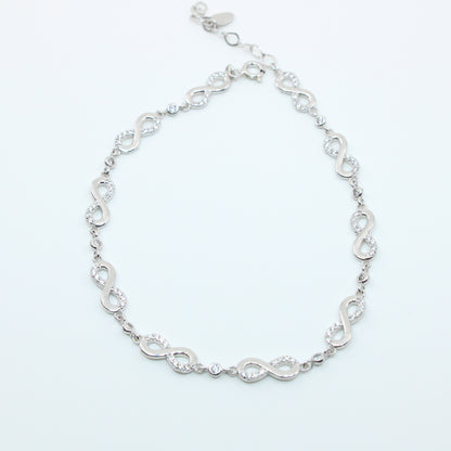 Brățară din Argint Reglabila Infinity