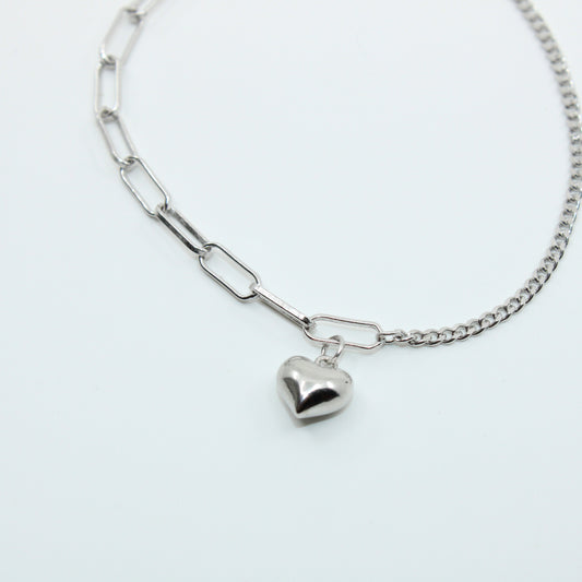Brățară din Argint Reglabila Inimioara