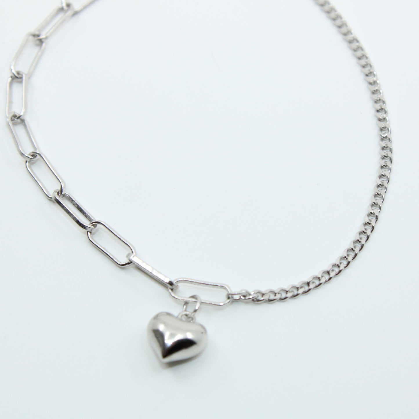 Brățară din Argint Reglabila Inimioara