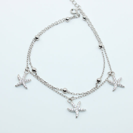 Brățară din Argint Reglabila Stea de Mare