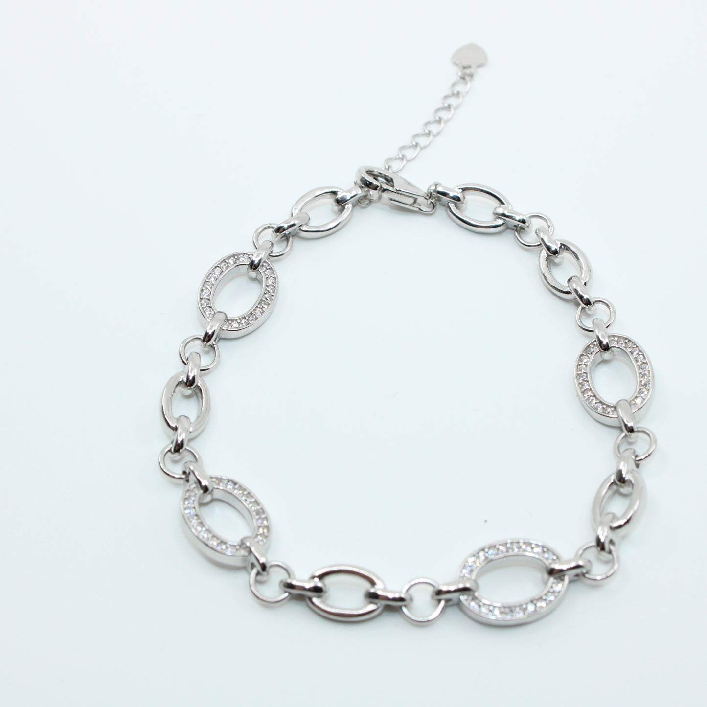 Brățară din Argint Reglabila Zale Mixte