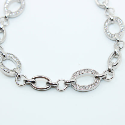 Brățară din Argint Reglabila Zale Mixte