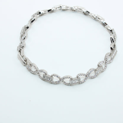 Brățară din Argint Tenis Infinit
