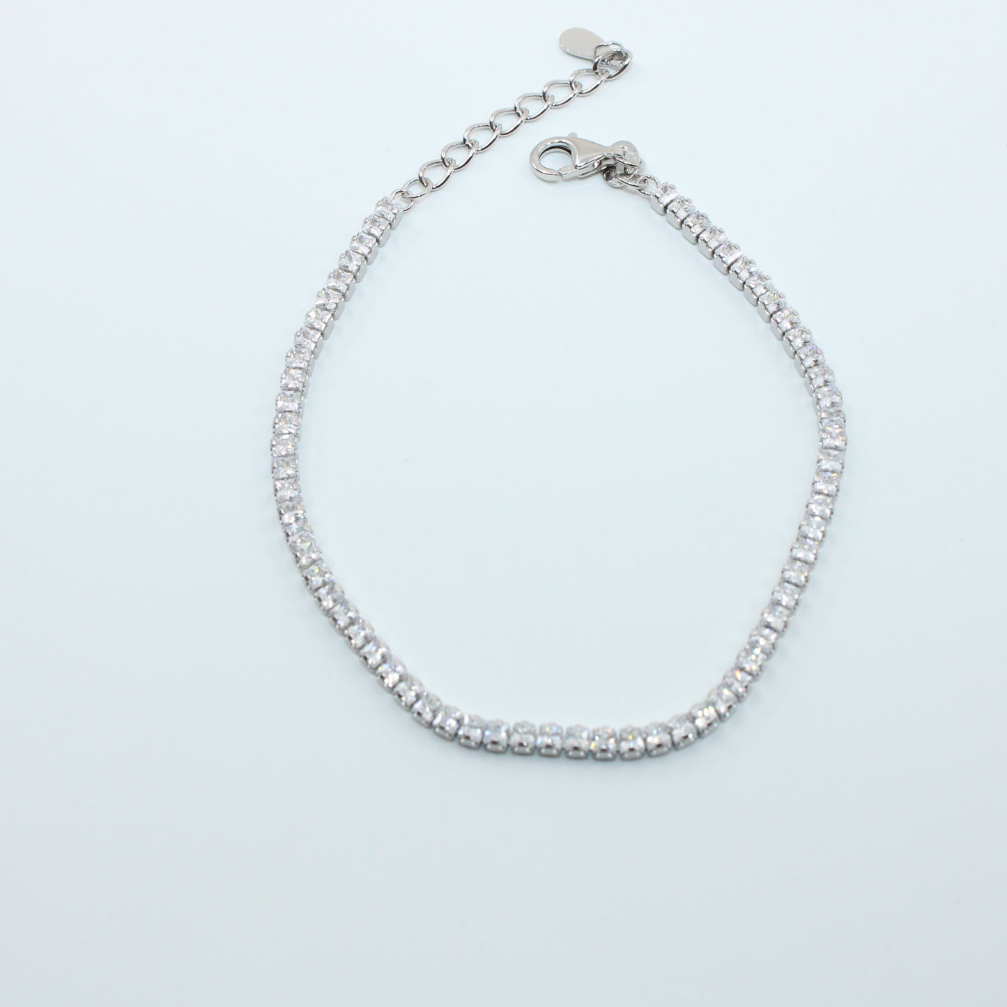 Brățară din Argint Tennis Fina Cu Cristale