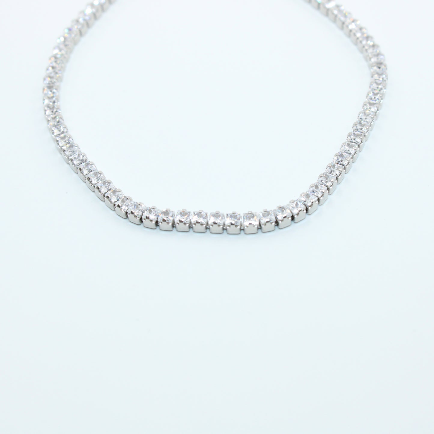 Brățară din Argint Tennis Fina Cu Cristale