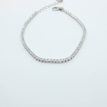 Brățară din Argint Tennis Fina Cu Cristale