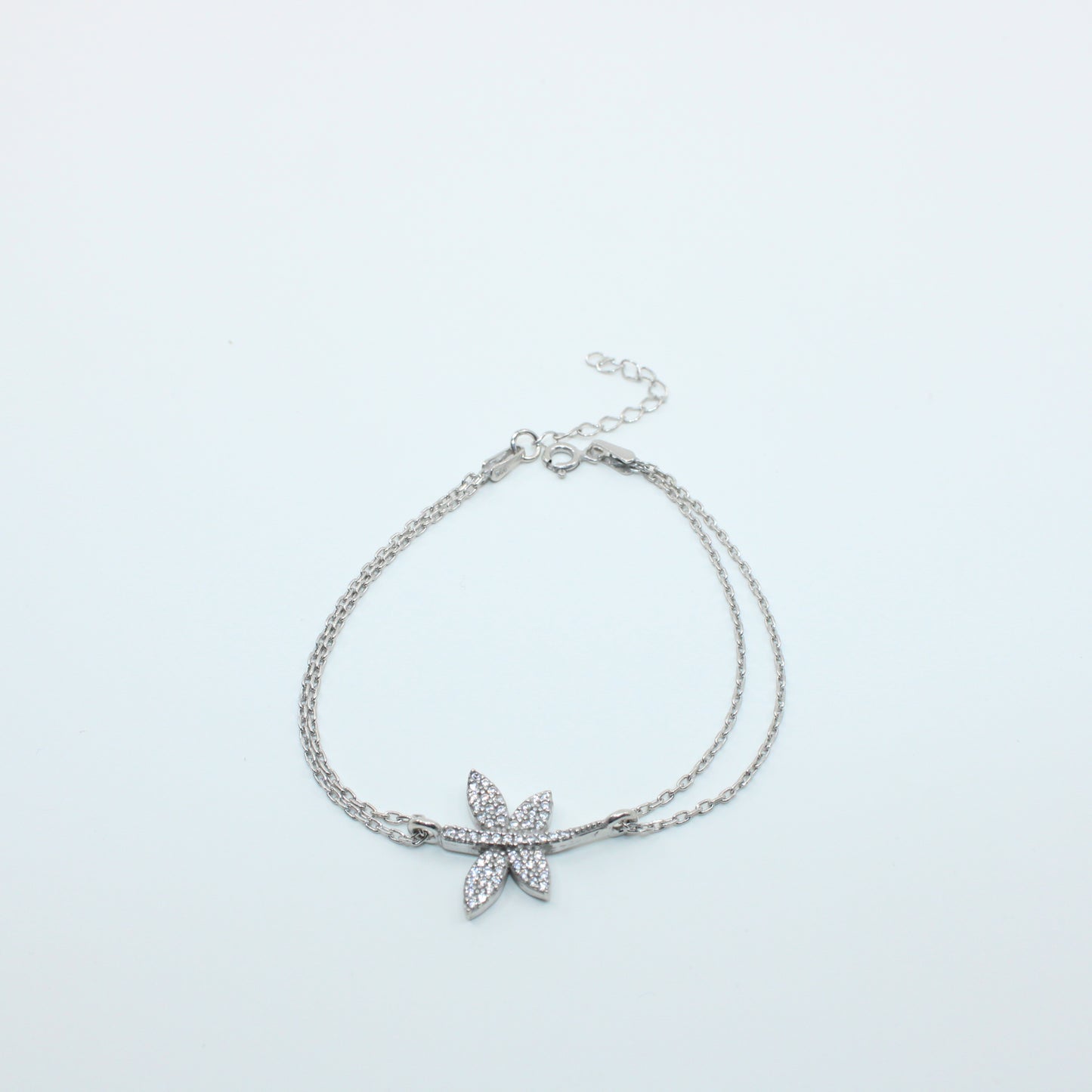 Brățară din argint Libelula
