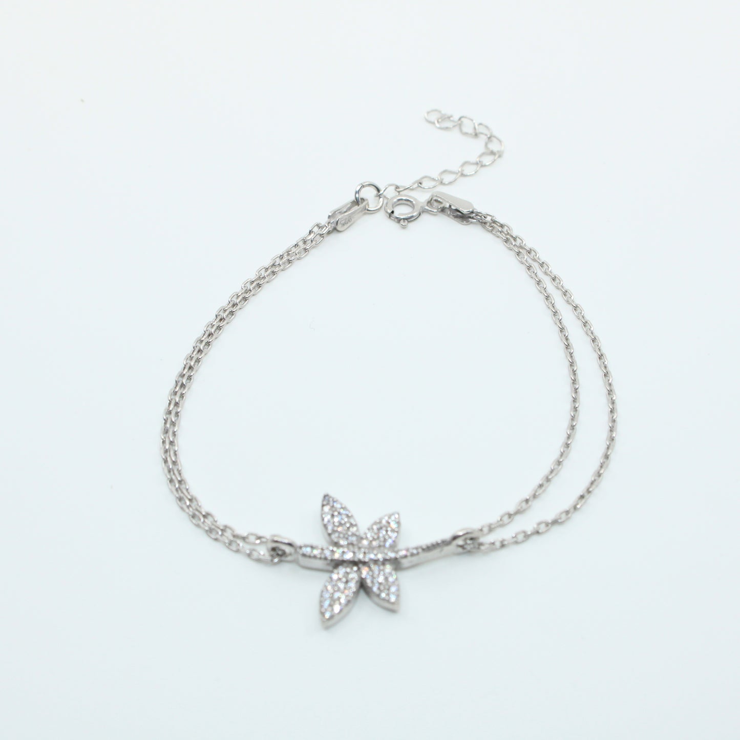 Brățară din argint Libelula