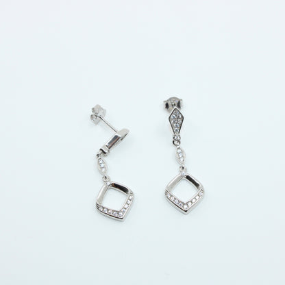 Cercei din Argint Cu Cheita Atarnatori