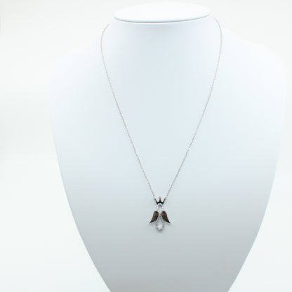 Colier Argint cu Ingeras Infinit