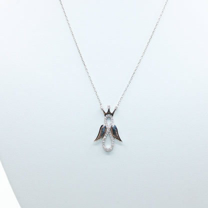 Colier Argint cu Ingeras Infinit