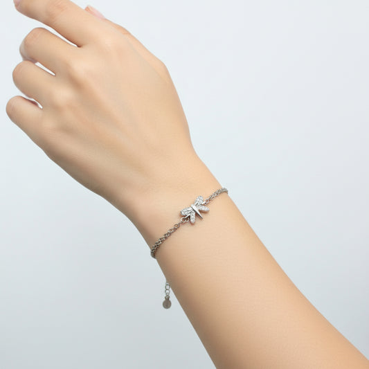 Brățară din argint Fluturas