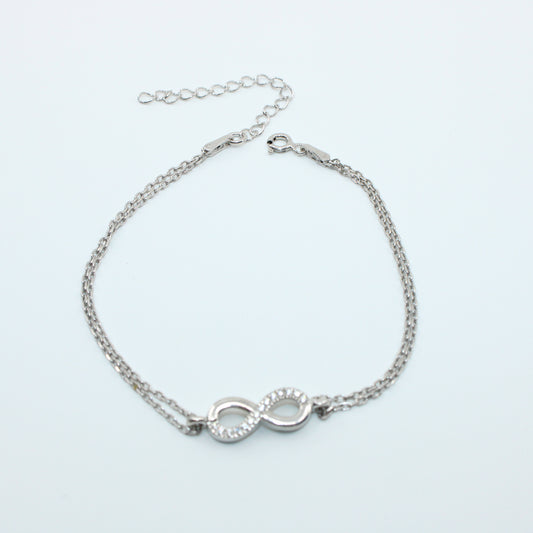 Brățară din argint Reglabila Infinit