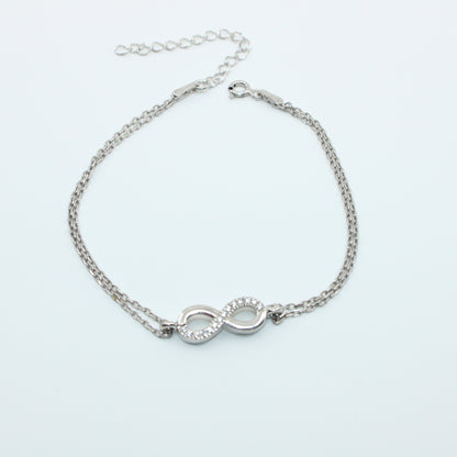 Brățară din argint Reglabila Infinit