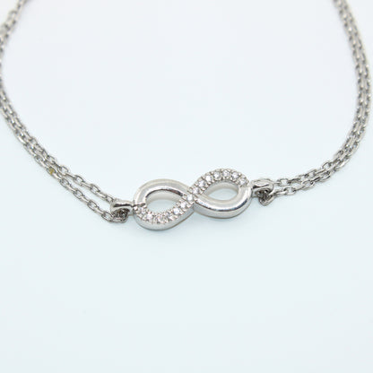 Brățară din argint Reglabila Infinit