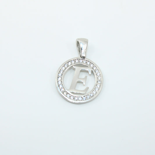 Pandativ Argint Initiala E