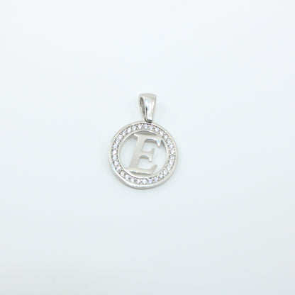 Pandativ Argint Initiala E